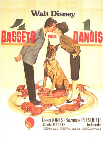 Dans le film 4 bassets pour un danois, comment se nomme la petite chienne préférée de Fran ?
