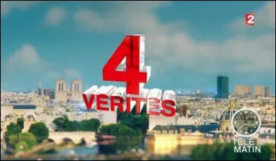 ''Les Quatre Vérités'' est une interview télévisée diffusée au sein de ''Télématin''. Qui était le présentateur emblématique de cette émission de 1985 à 2017 ?