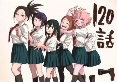 Qui est ta fille préférée dans "My Hero Academia" ? (1/2)
