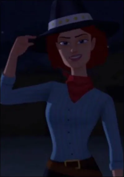 Comment s’appelle le hors-la-loi que Lucky rencontre quand elle est au cirque ?