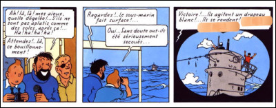 Dans "Coke en stock", Tintin emploie une locution étrangère pour signifier, en quelque sorte, que "tout est bien qui finit bien" : laquelle ?