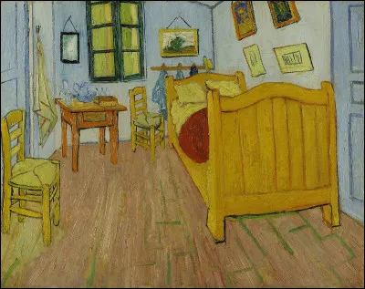 Qui est l'auteur de ce tableau intitulé ''La Chambre de Van Gogh à Arles'' ?