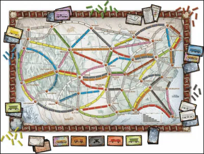 Quelle ville est présente dans le jeu de base "Les Aventuriers du Rail" ?