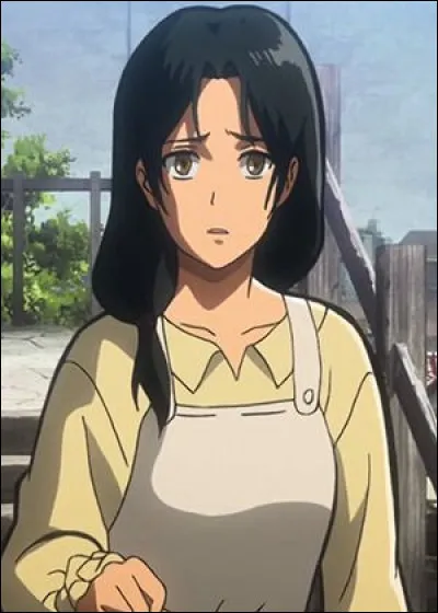 Comment la mère d'Eren est-elle morte ?