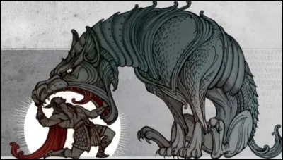 "Vois-tu, si j'étais de même origine
Qu'Ingunnar-Freyr,
Et possédais une aussi magnifique demeure,
Je moudrais jusqu'aux moelles
La corneille du mal
Et la mutilerais en tous ses membres."