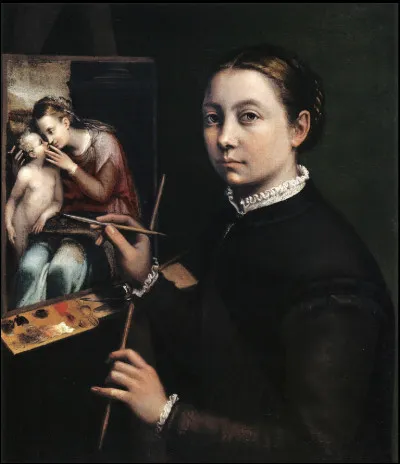 Comme Saint-Luc, je peins une Vierge &agrave; l’Enfant, je suis une artiste de la Renaissance italienne originaire de Cr&eacute;mone.Qui suis-je ?