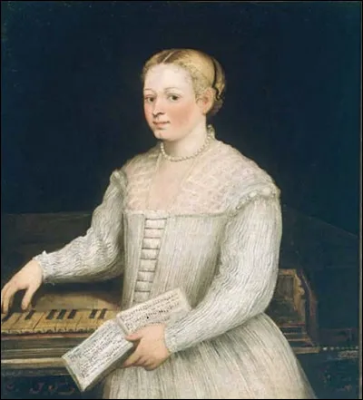 Portraitiste v&eacute;nitienne, dite &laquo;&nbsp;la Tintoretta&nbsp;&raquo; car elle n’est autre que la fille du Tintoretto ! Je suis :