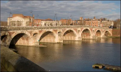 Quel cours d'eau coule sous le Pont-Neuf de Toulouse datant de 1541 ?