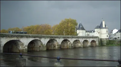 Quel cours d'eau coule sous le pont Henri-IV de Châtellerault datant de 1571 ?