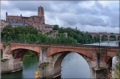 Quelle rivière coule sous le pont Vieux d'Albi ?