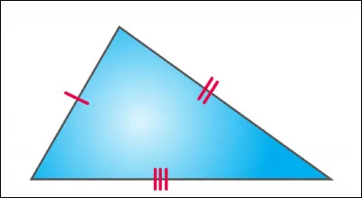 Quel nom donne-t-on à un triangle dont aucun côté n'est égal à un autre ?