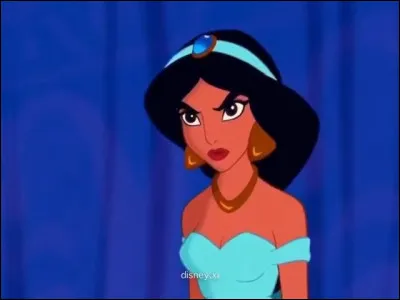 Dans Aladdin, que donne Jasmine au petit garçon au marché ?
