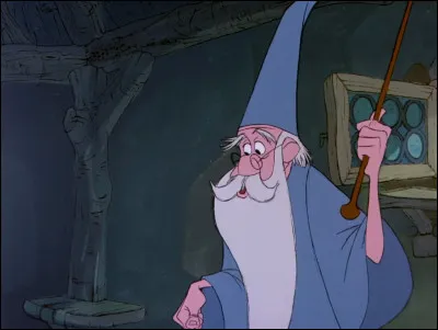 Dans Merlin l'enchanteur, qui a des crises de fous rires ?