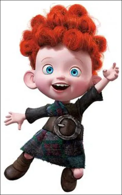 Dans Rebelle, combien de frères a la princesse Mérida et comment s'appellent-ils ?