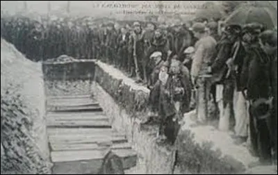 10 mars 1906 : 
A lieu, à Courrières, dans le Pas-de-Calais, la plus importante catastrophe minière de l'Europe par une explosion de grisou. Combiens de mineurs y succombèrent ?