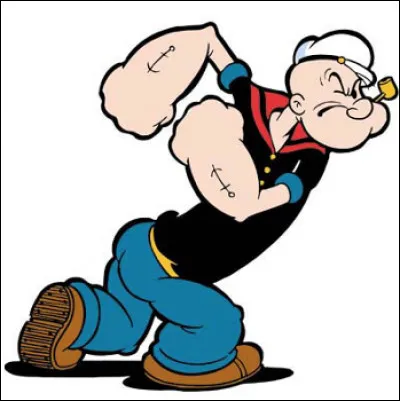 Qui est ce personnage de bande dessinée américaine, un marin brut, susceptible, généreux, loyal et doté d'une force incroyable ?