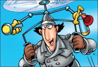 Qui est ce personnage de dessin animé français, un policier fou de gadgets ?