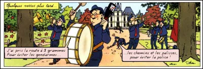 Et en guise de couvre-pneus, une ritournelle pas piquée des canetons et politiquement incorrecte du groupe ...