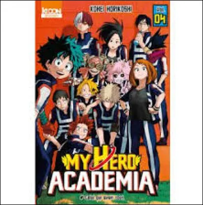 Sur la couverture du tome 4, lequel de ces personnage ne fait pas partie de la seconde A ?