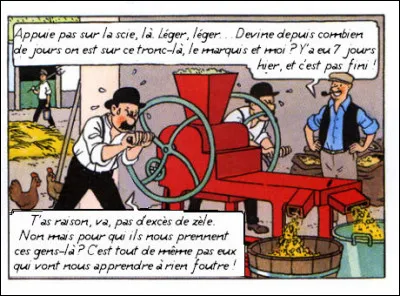 Pour les Dupondt, les travaux de la ferme, c'est un peu comme une prison !