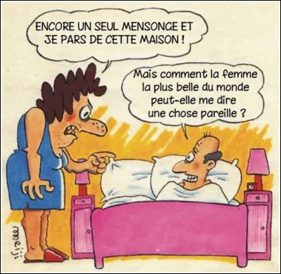 Ce type me tient la jambe depuis une heure, il me raconte sa vie avec des histoires à dormir debout, non mais pour qui il me prend, et mon cul c'est du ... !