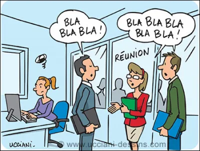 Et pire encore, non seulement le gars parlait mal français, mais en plus il était bavard comme ...