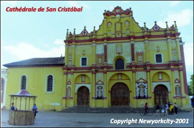 Quelle est cette ville du Mexique, capitale culturelle du Chiapas situ&eacute;e &agrave; 2 120 m d'altitude ?