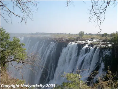 Pr&egrave;s de quelle ville de Zambie se trouve les chutes du fleuve Zamb&egrave;ze, appel&eacute;es chutes Victoria depuis leurs d&eacute;couvertes par l'explorateur &eacute;cossais David Livingston ?