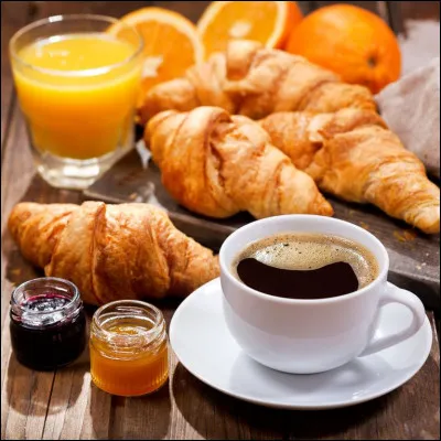 Le petit déjeuner...