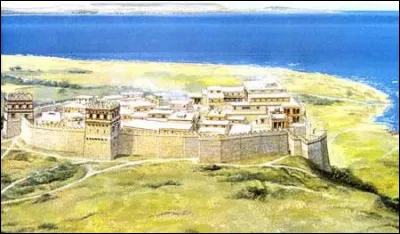 Sur quel mont fut construite la célèbre cité de Troie ?