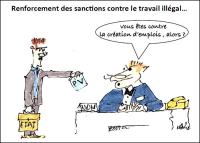 Les étrangers en situation irrégulière peuvent légalement travailler sur le territoire français ?
