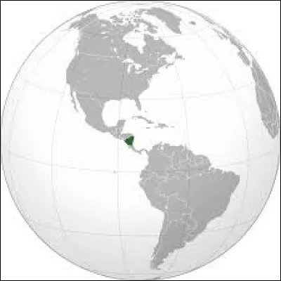 Quel pays est frontalier au Nicaragua (Amérique centrale)