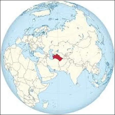 Quel pays est frontalier au Turkménistan (Asie) ?