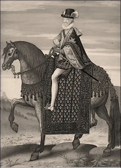 Quelle est la couleur d'Albe, le célèbre cheval préféré d'Henri IV ?