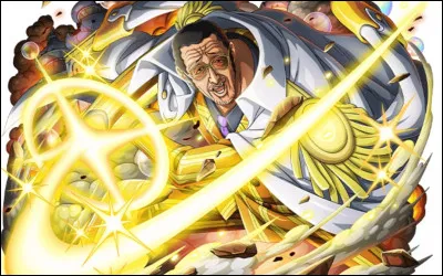 Quel trait de personnalité n'appartient pas à l'amiral Kizaru ?
