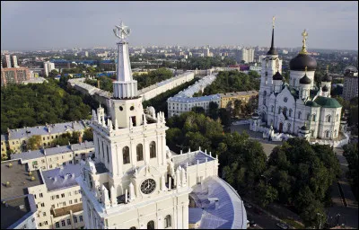 Ville russe de 1 million d'habitants, située dans le sud du pays, entre Moscou et la frontière ukrainienne :