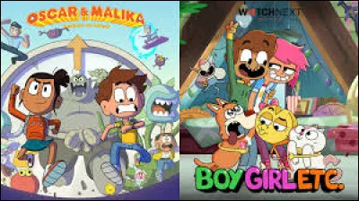Vrai ou faux, "Oscar et Malika, toujours en retard" et "Boy, girl, etc." parlent de la même histoire ?
