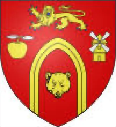Voici le blason des Authieux. Commune Euroise, elle se situe en région ...