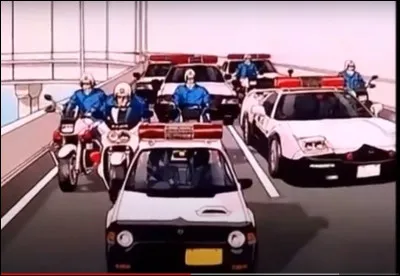 De quelle force de l'ordre s'agit-il dans ce dessin animé ?