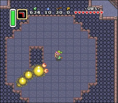 Après quelques gouttes de sueur, tu es arrivé à bout de Moldorm. Combien de fois as-tu frappé sa queue ?