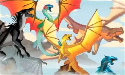 Comment s'appellent les cinq Dragonnets du Destin dans le tome 1 ?