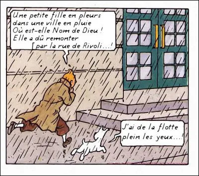 Tintin dans les affres de l'amour : c'est du jamais vu, non ?