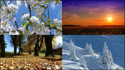 Quelle saison préfères-tu ?