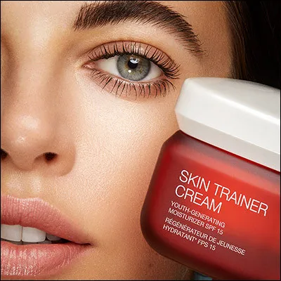 Quels sont les actifs principaux de la "Skin Trainer Cream ?"