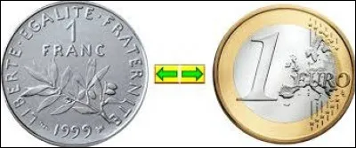 1000 francs de cette époque équivalent à ... euros en 2010.