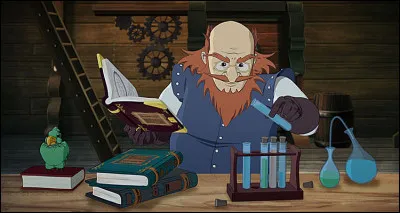 Comment s'appelle l'alchimiste qui aide nos héros ?