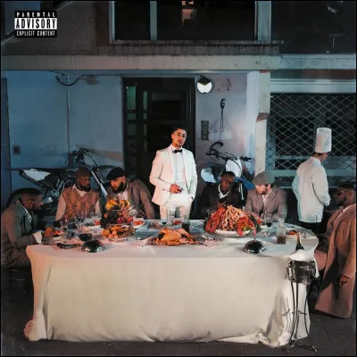 Quel rappeur chante avec Maes sur "Blanche" ?