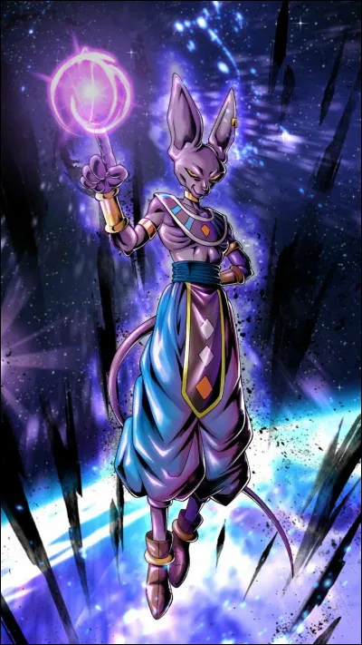 Combien Beerus a-t-il dû utiliser de pourcentages de sa force face à Goku ?