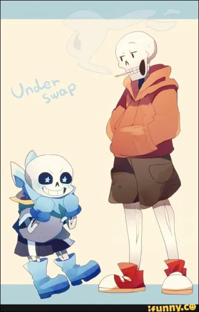 Dans Underswap qui a la personnalité de Sans ?