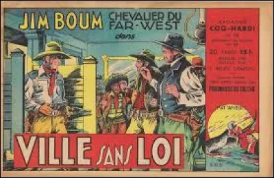 En quelle année prit fin le journal périodique Coq Hardi ?